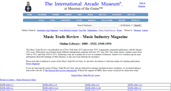 Desktop Screenshot of mtr.arcade-museum.com